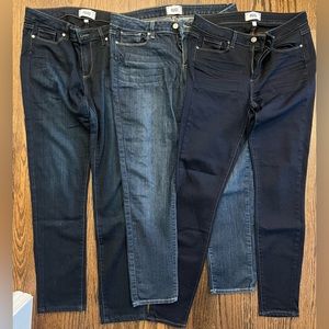 PAIGE Skinny Jean bundle - all size 31 - hardly worn